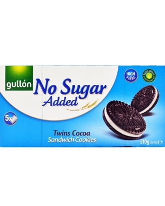 Picture of GULLON NO SUGAR TWIN BISCUIT 210GR